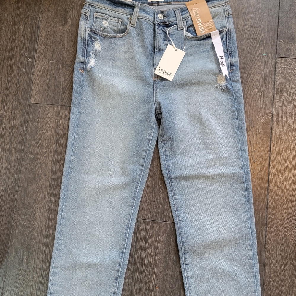 KENSIE vintage cropped jeans